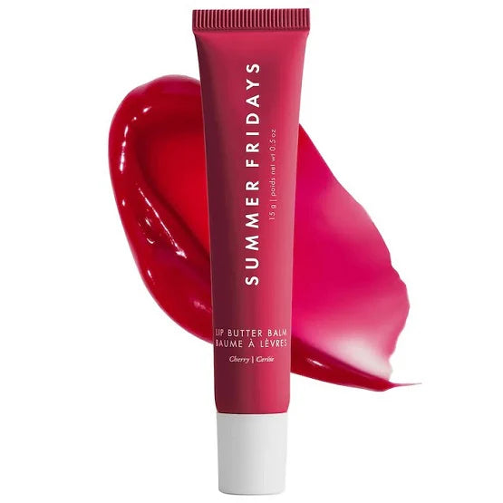 SUMMER FRIDAYS Lip Butter Balm for Hydration & Shine - Cherry