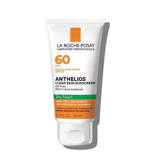 LA ROCHE POSAY Anthelios Clear Skin Oil Free Sunscreen SPF 60 Dry Touch 50ml