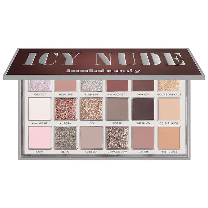 Huda Beauty Icy Nude Eyeshadow Palette in Pakistan