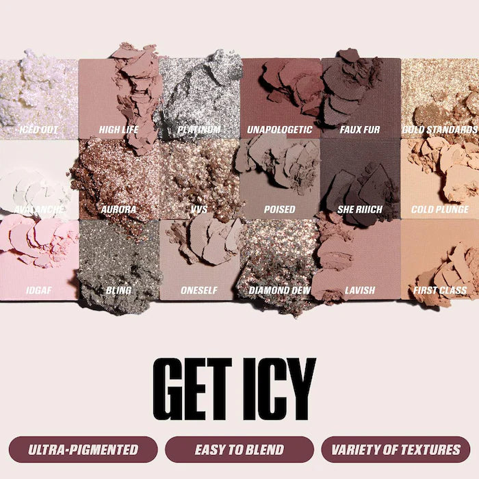 Huda Beauty Icy Nude Eyeshadow Palette in Pakistan