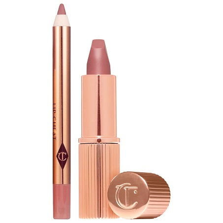 Charlotte Tilbury - Mini Lipstick & Liner Set - Pillow Talk