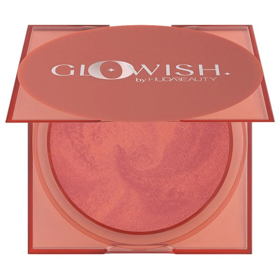 HUDA BEAUTY - GloWish Cheeky Vegan Blush Powder - 02 Caring Coral