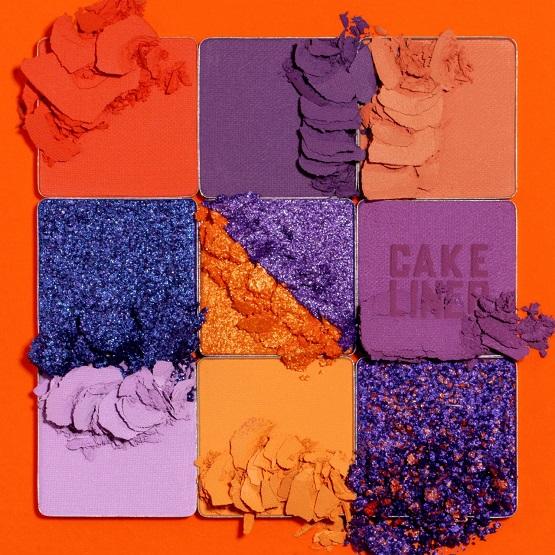 HUDA BEAUTY - Color Block Obsessions Eyeshadow Palette - Orange & Purple