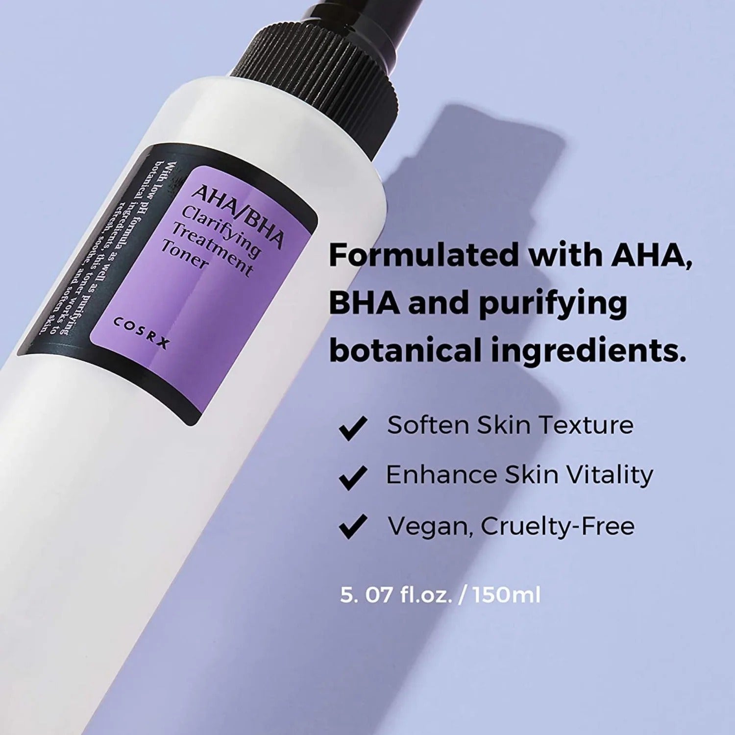 COSRX AHA/BHA Clarifying Treatment Toner 150ml