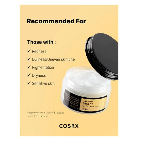 COSRX Advanced Snail 92 All in one Cream 100gm