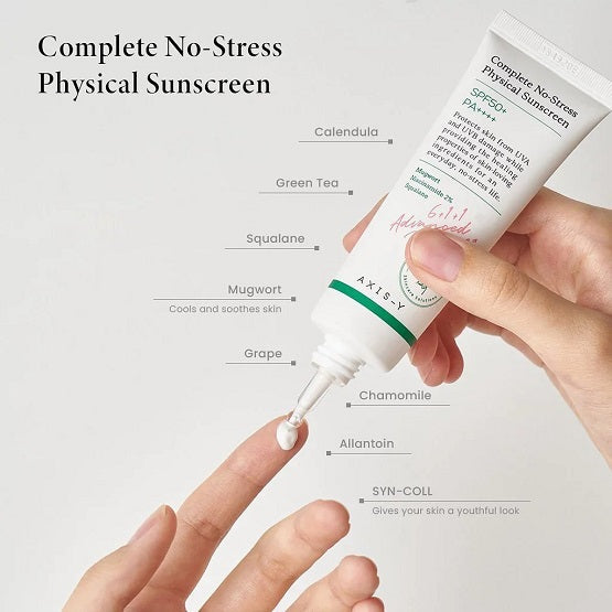 AXIS-Y - Complete No-Stress Physical Sunscreen V.3 - 50ML