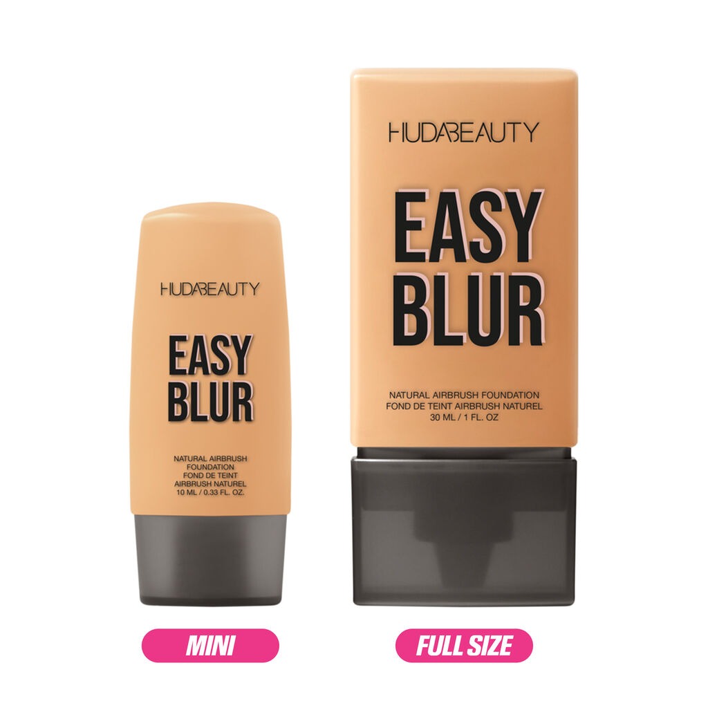 HUDA BEAUTY - Mini Easy Blur Natural Airbrush Foundation - Creme Brulee 150G