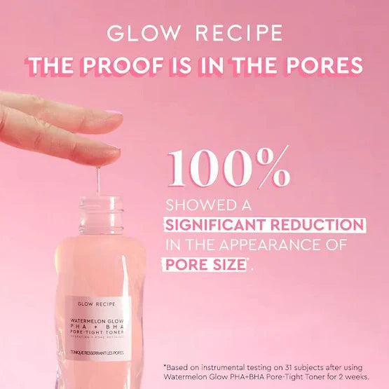 GLOW RECIPE Watermelon Glow PHA +BHA Pore Tight Toner Mini - 40ml