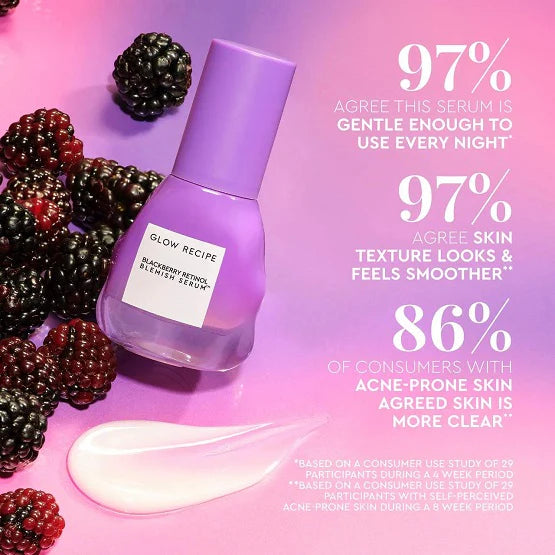 GLOW RECIPE Blackberry Retinol Blemish Serum - 30ML