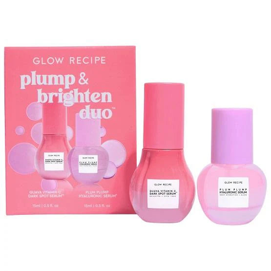 GLOW RECIPE Plump and Brighten Skin Set